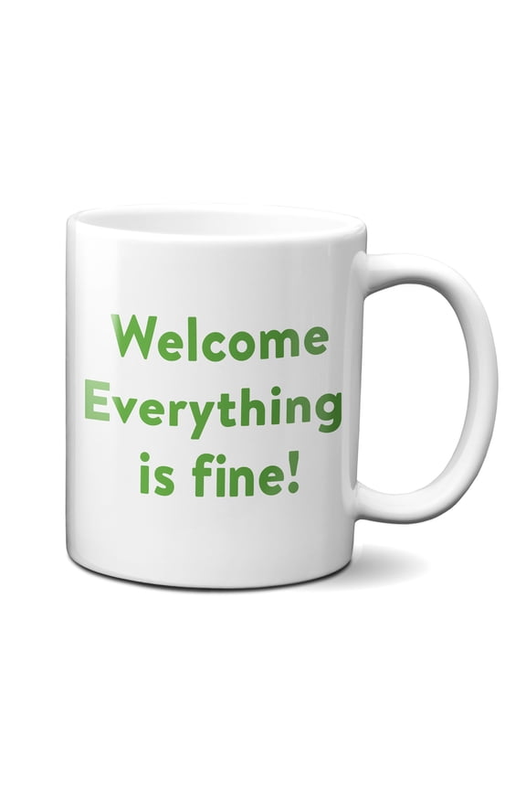 The Good Place Welcome Everything Is Fine Mug
