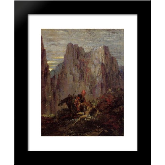 The Good Samaritan 20x24 Framed Art Print by Moreau, Gustave
