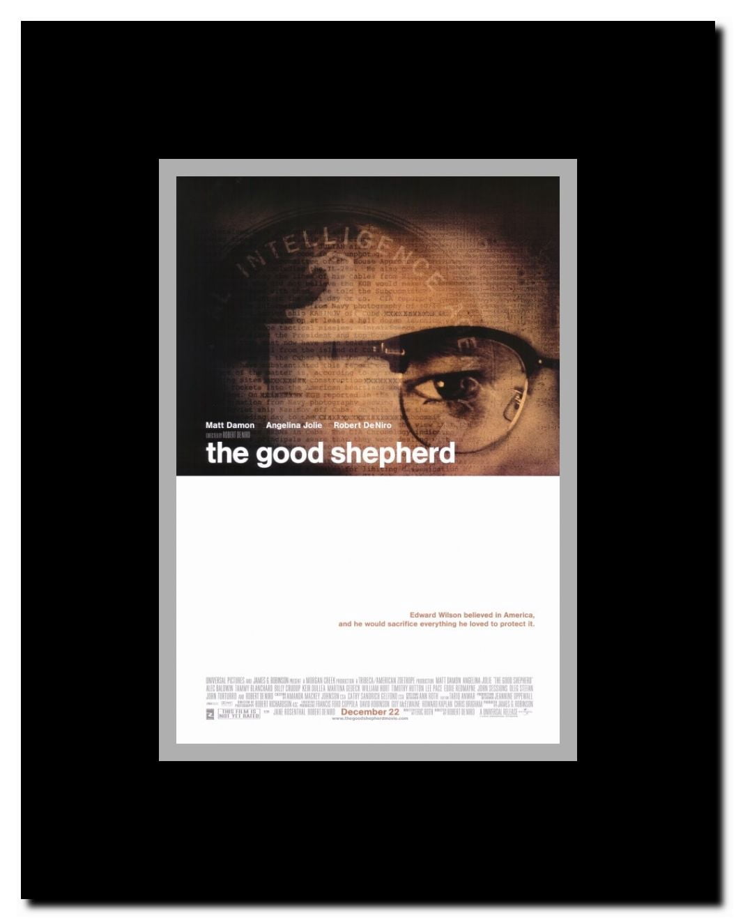 The Good Shepherd Framed Movie Poster