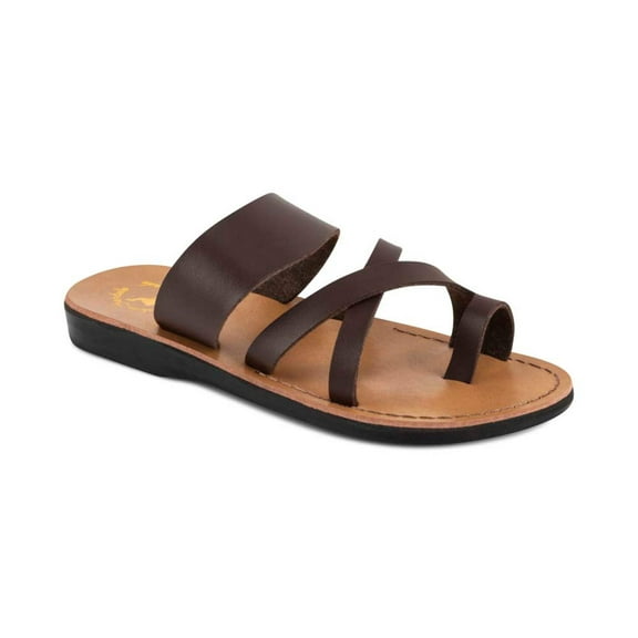 The Good Shepherd Vegan - Leather Alternative Sandal | Brown