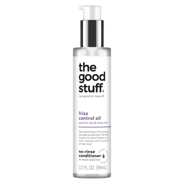 The Good Stuff Oil Anti Frizz Conditioner For Frizzy Hair, 3.2 oz