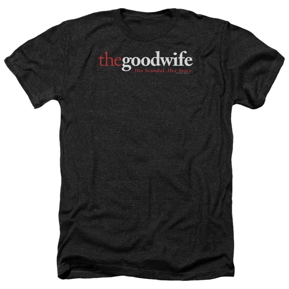 The Good Wife - Logo - Heather Short Sleeve Shirt - Medium