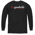 thumbnail image 1 of The Good Wife & Logo - Youth Long Sleeve Tee, Black - Extra Large, 1 of 1