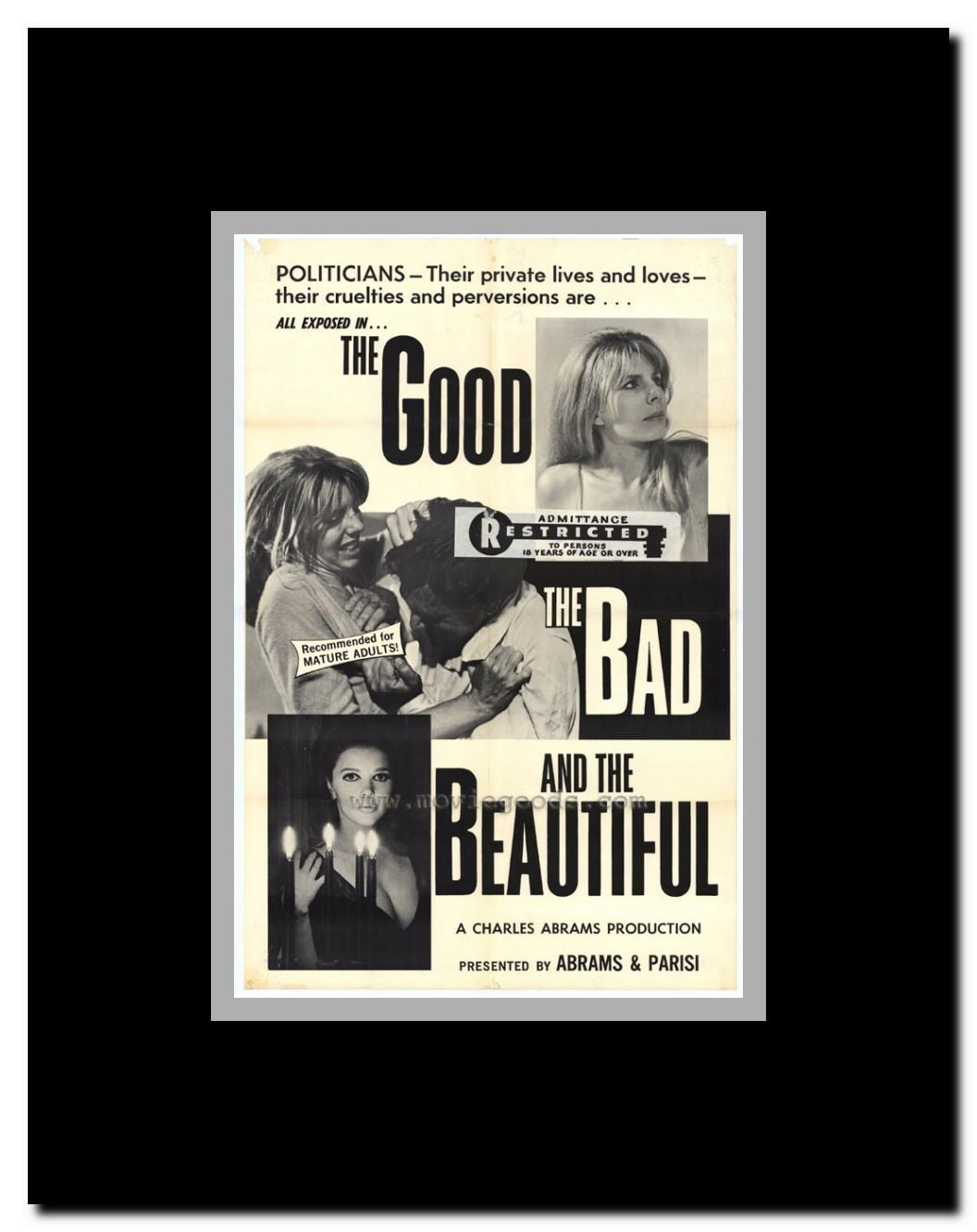 The Good the Bad and the Beautiful Framed Movie Poster