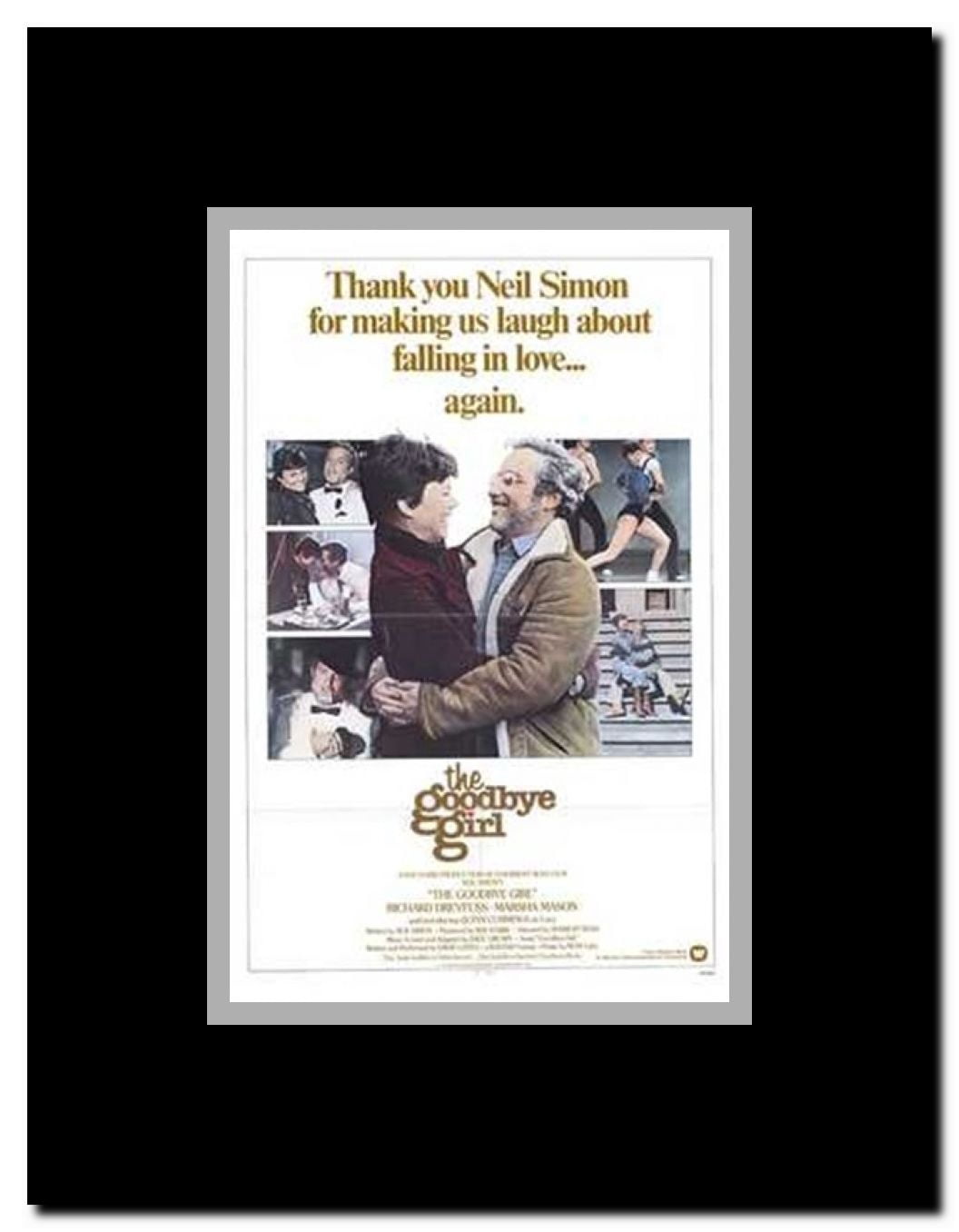 The Goodbye Girl Framed Movie Poster