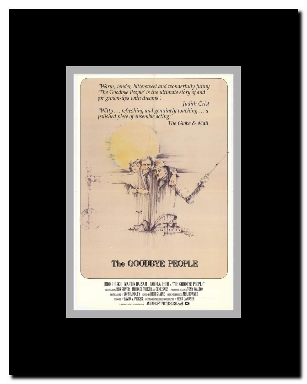The Goodbye People Framed Movie Poster