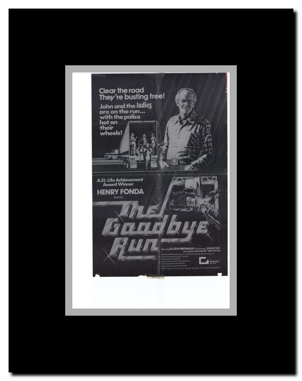 The Goodbye Run Framed Movie Poster