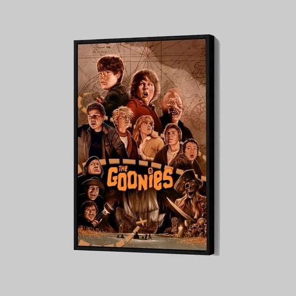 The Goonies 80s Movie Poster Size 24''x36'' Goldengate