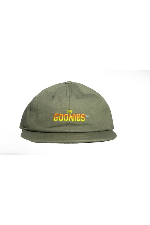 The Goonies Army Green Logo Hat Dad Cap