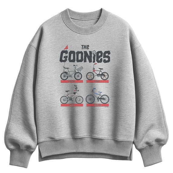The Goonies - Bikes - Women's Oversized Fleece Crew Sweatshirt