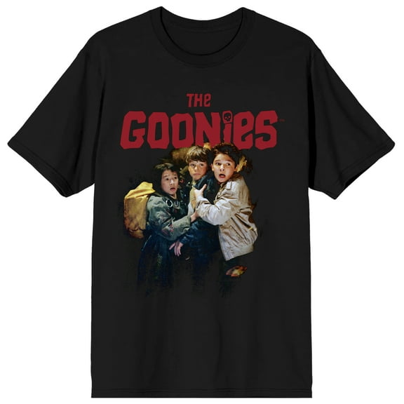 The Goonies Classic Men's Black Crew Neck Tee - 3XL