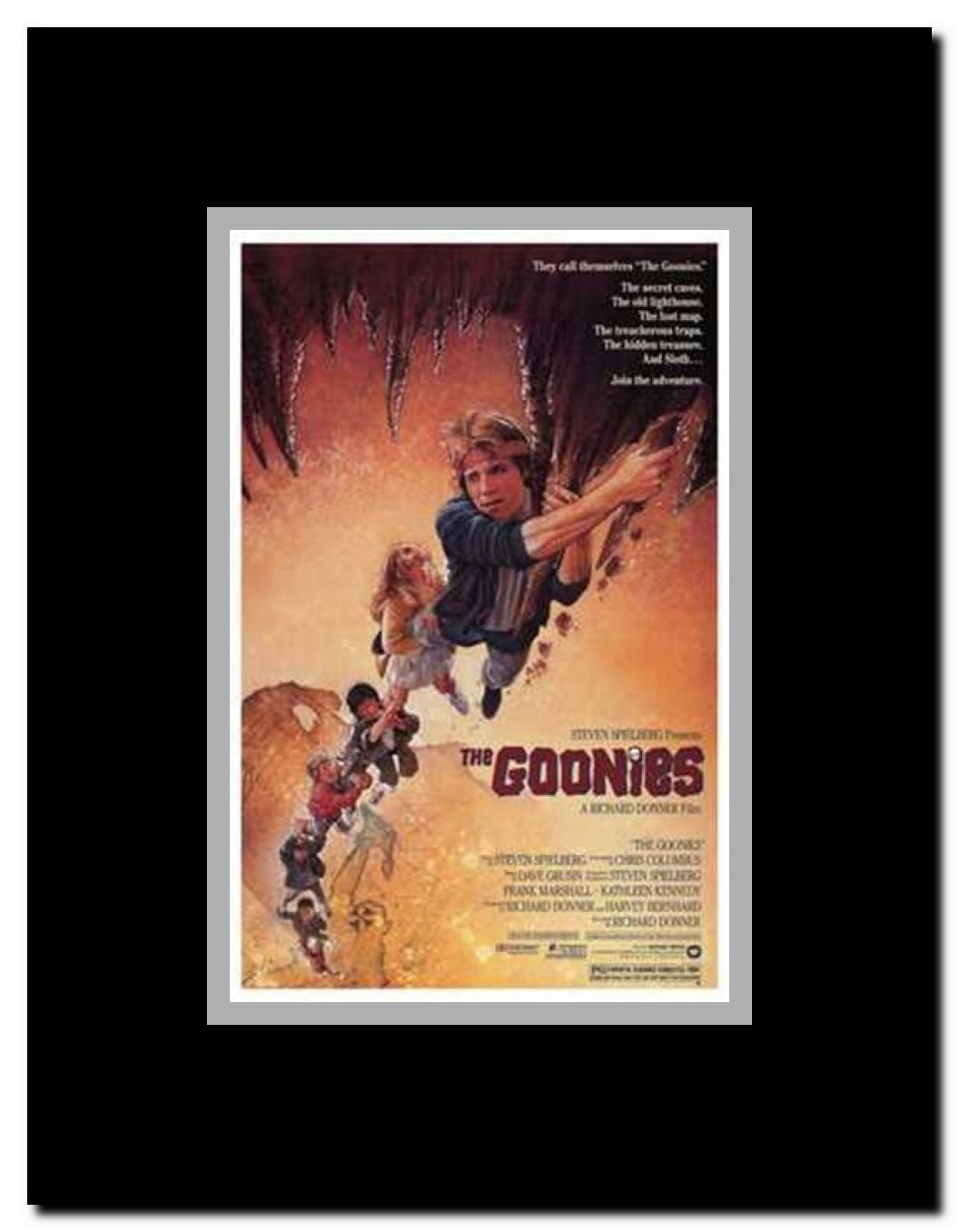 The Goonies Framed Movie Poster