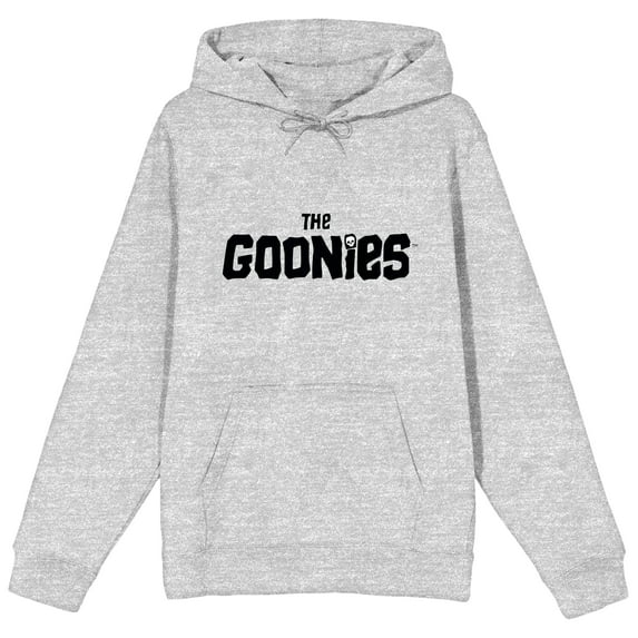 The Goonies Logo Men's Athletic Heather Sweatshirt-Large