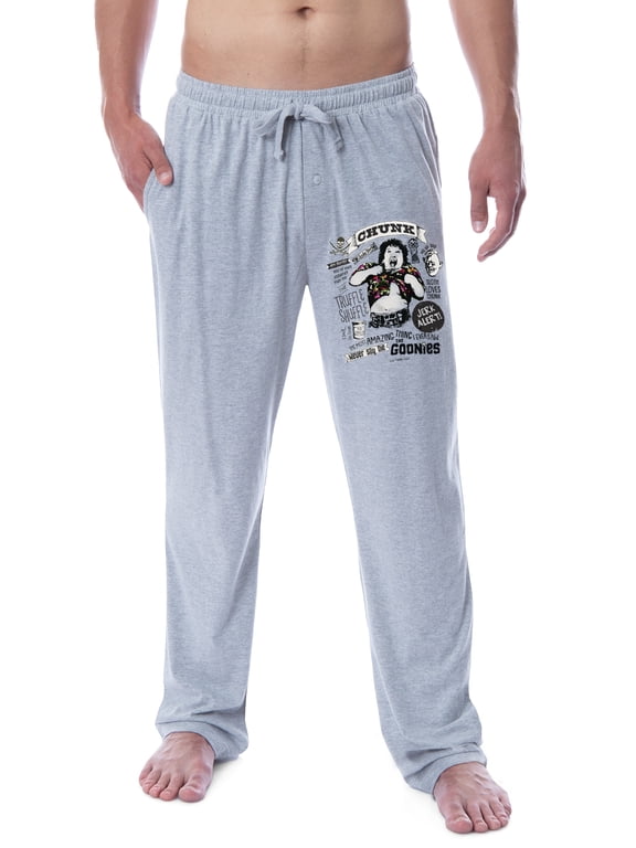 The Goonies Mens' Movie Film Sloth Chunk Sayings Sleep Pajama Pants