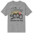 thumbnail image 1 of The Goonies Never Say Die Illustrated Men's Athletic Heather Crew Neck Tee - M, 1 of 4