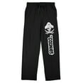 thumbnail image 1 of The Goonies Pirate Skull Men's Black Sleep Pajama Pants-3XL, 1 of 5