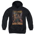 thumbnail image 1 of The Goonies Poster Kids Pull-Over Hoodie (Medium) for Youth Boys and Girls, Black, 1 of 5