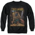 thumbnail image 1 of The Goonies Poster Unisex Adult Crewneck Sweatshirt,Black, Large, 1 of 1