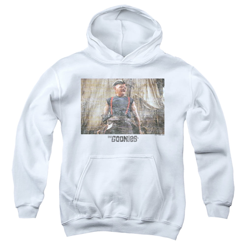 The Goonies Sloth 2 Kids Pull-Over Hoodie (X-Large) for Youth Boys and Girls, White