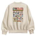 thumbnail image 1 of The Goonies - Sticker Pack - Women's Oversized Fleece Crew Sweatshirt, 1 of 4