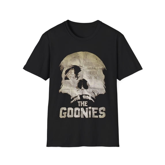 The Goonies Unisex Soft T-Shirt, Retro 80s Treasure Hunt Adventure Movie Graphic Tee