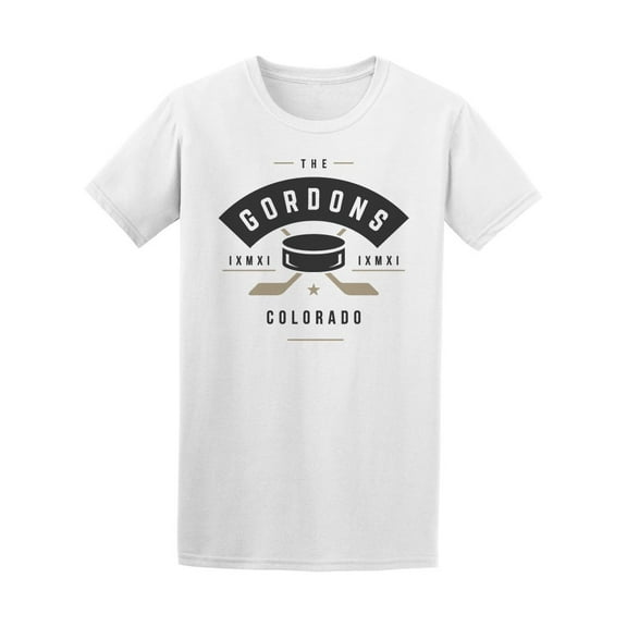 The Gordons Colorado Hockey Team T-Shirt Men -Image by Shutterstock, Male Large