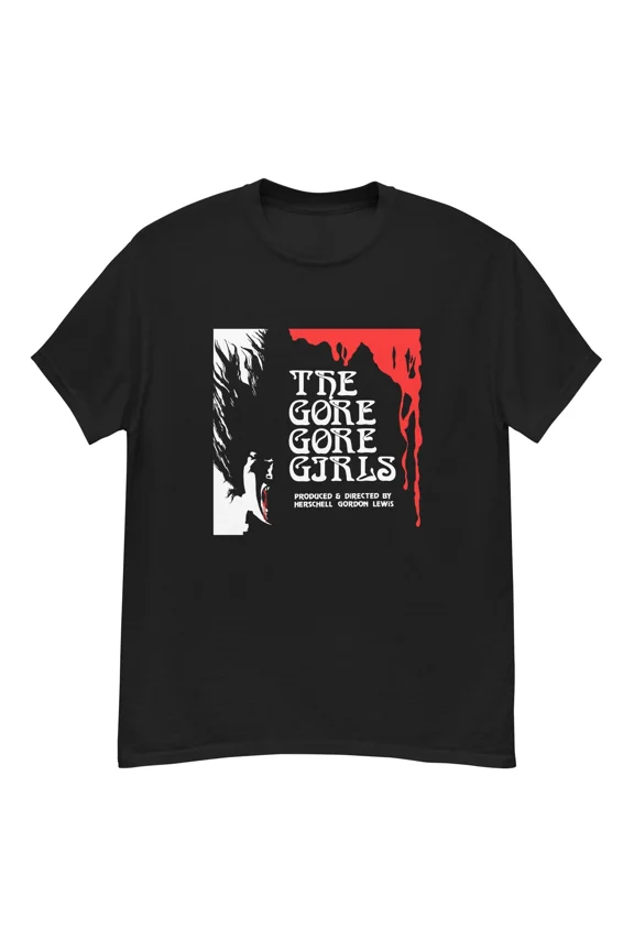 The Gore Gore Girls cult horror film fan art t-shirt