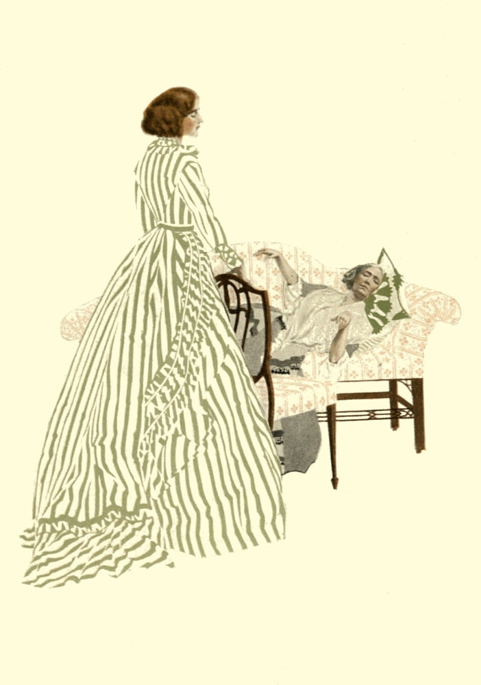 The Gorgeous Isle 1908 I never want to see you again Canvas Art - Clarence Coles Phillips (18 x 24)