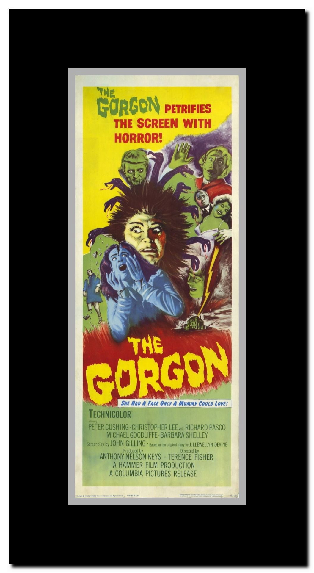 The Gorgon Framed Movie Poster