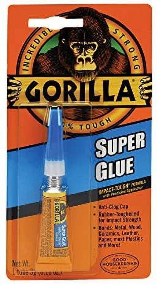 The Gorilla Glue Company 7900102 3 Gram Gorilla Super Glue