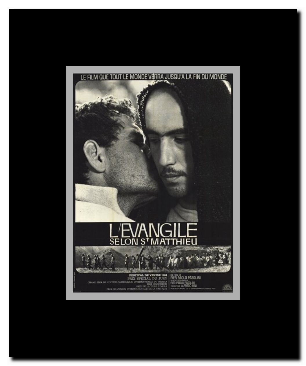 The Gospel According to St. Matthew Framed Movie Poster