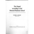 thumbnail image 1 of Pre-Owned The Gospel According to the Harvard Business School (Hardcover) 9780385027243, 1 of 1