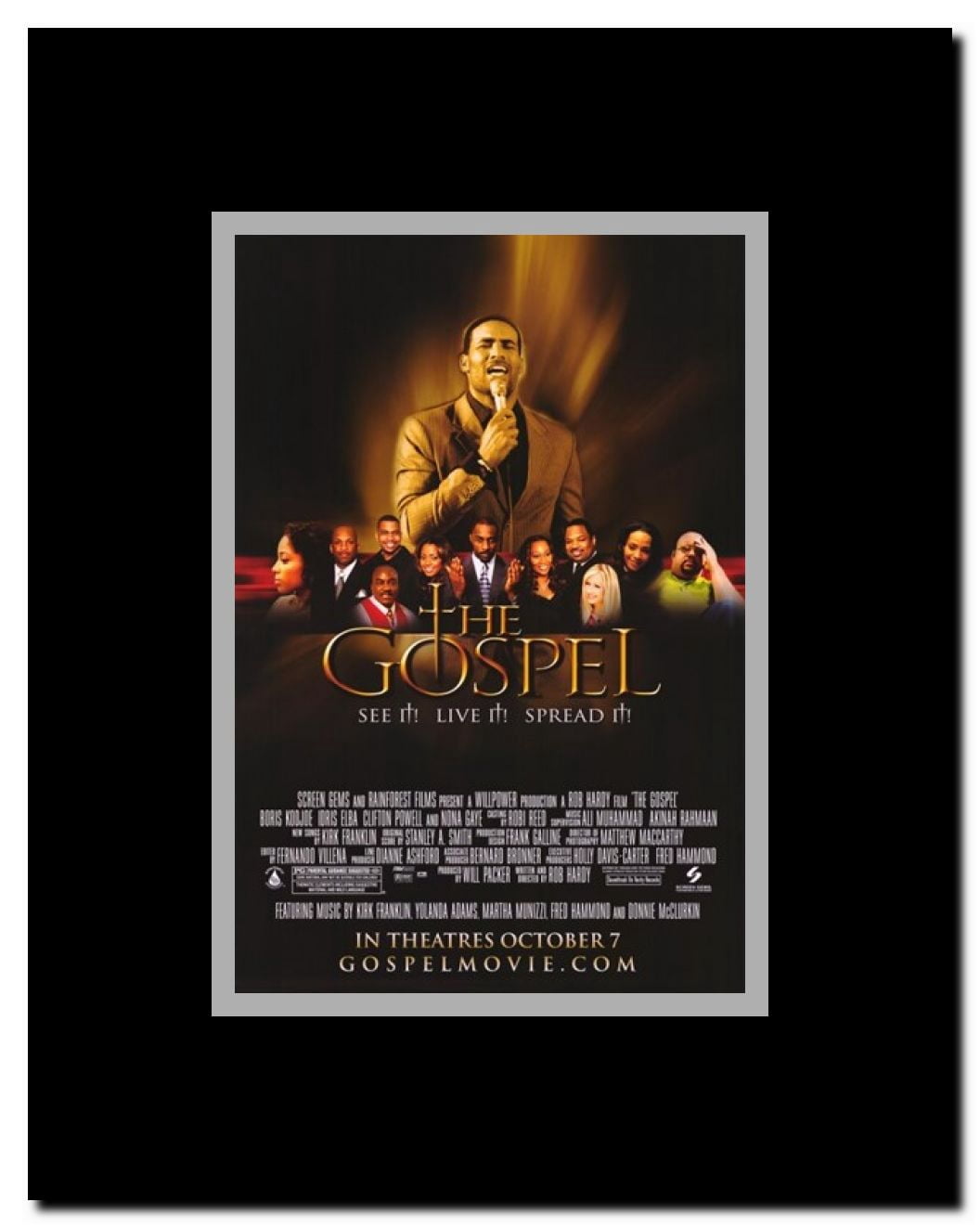 The Gospel Framed Movie Poster