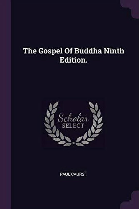 The Gospel Of Buddha Ninth Edition. Paperback 1377931293 9781377931296 Paul Caurs