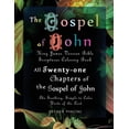 thumbnail image 1 of The Gospel of John: King James Version Bible Scriptures Coloring Book: All Twenty-One Chapters of the Gospel of John: Th, (Paperback), 1 of 1