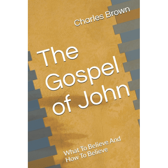The Gospel of John : What To Believe And How To Believe (Paperback)