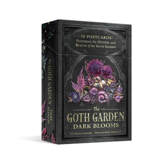 The Goth Garden The Goth Garden: Dark Blooms: 50 Postcards Featuring the Mystery and Beauty of the Goth Garden, (Hardcover)