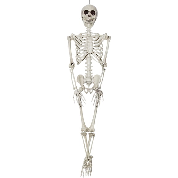Plastic Realistic Skeleton Halloween Decoration