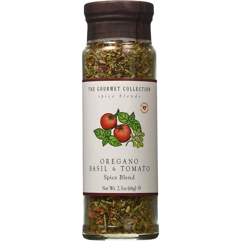 The Gourmet Collection, Oregano Basil Tomato Spice Blend, 0