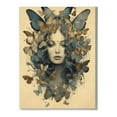 thumbnail image 1 of The Graceful Flutter - "Madame Butterfly Canvas/Poster Art Prints â€“ The Perfect Home Decor Piece", 1 of 4