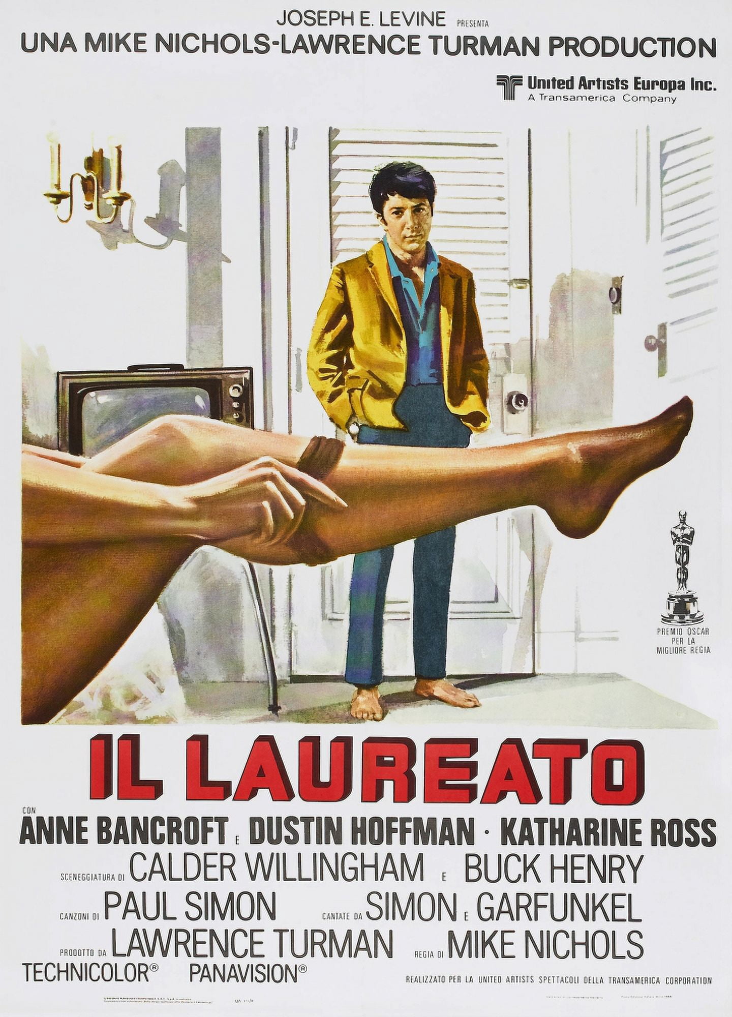 The Graduate Canvas Art - (11 x 17)