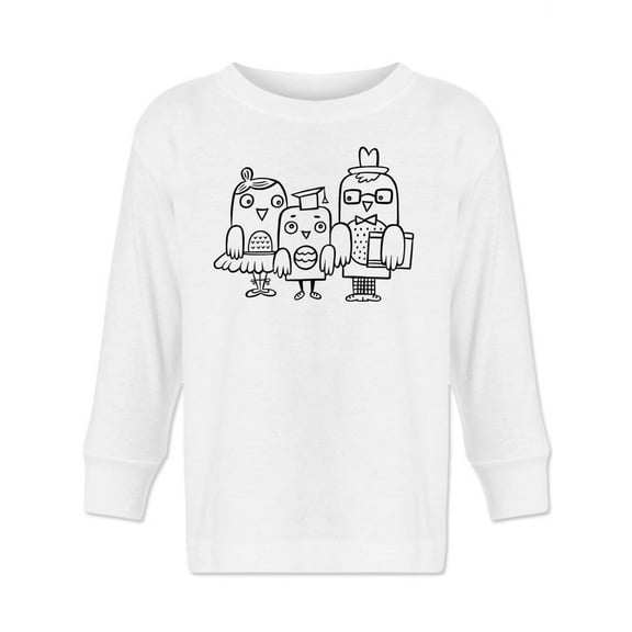 The Graduation Of An Owl Long Sleeve Toddler -Image by Shutterstock,  2 Toddler