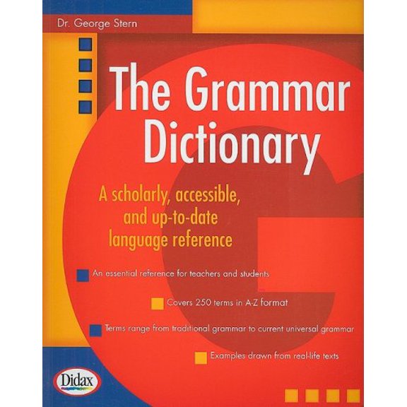 Pre-Owned The Grammar Dictionary Paperback