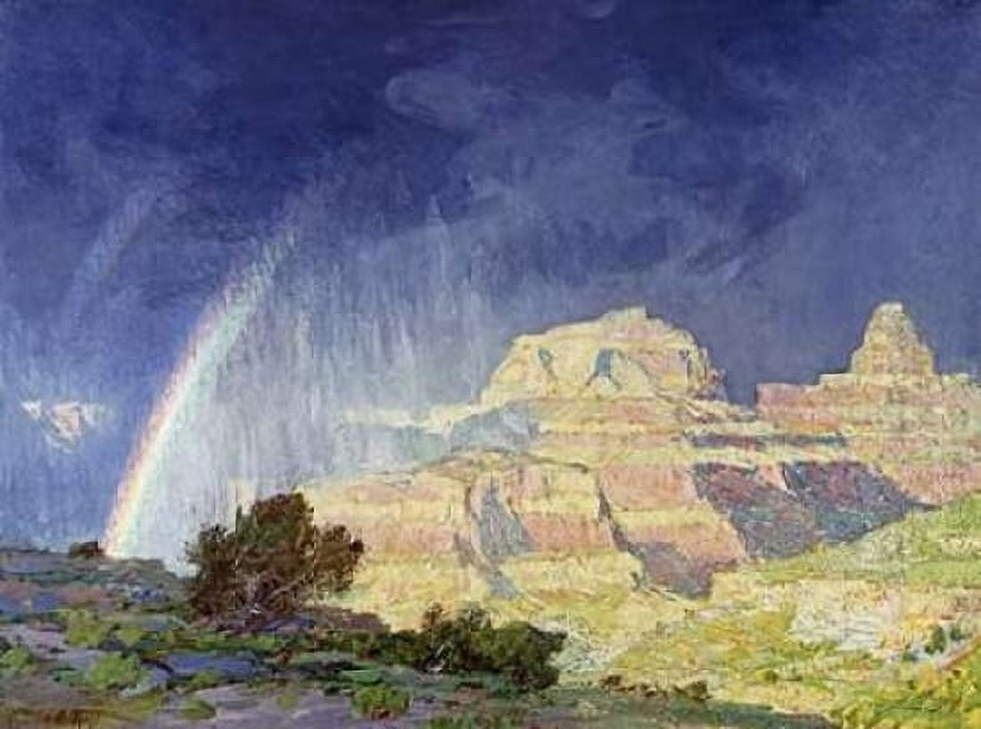 The Grand Canyon Canvas Art - Edward Henry Potthast (18 x 24)