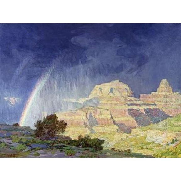 The Grand Canyon Canvas Art - Edward Henry Potthast (18 x 24)