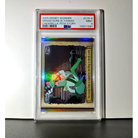 The Grand Duke is tasked to throw a ball 2025 Topps Disney #C75-6 PSA 9