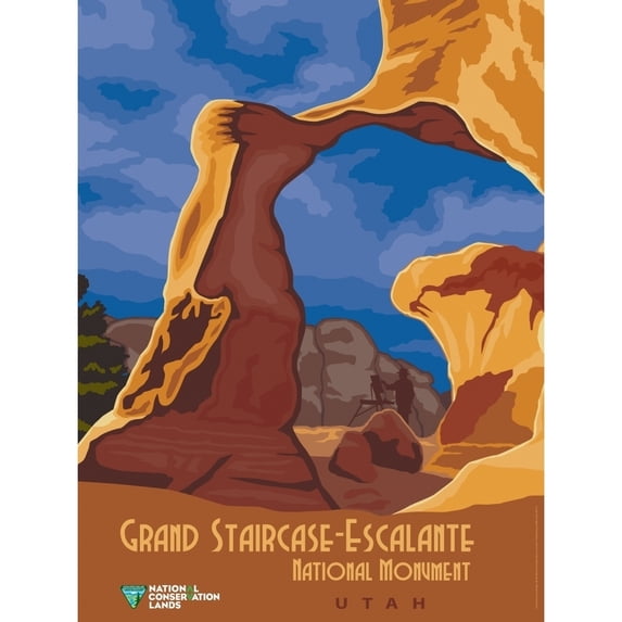 Grand Staircase-Escalante National Monument in Utah Poster Print by Bureau of Land Management