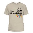 The Grandfather - Black font, multi color design, Front placement ...