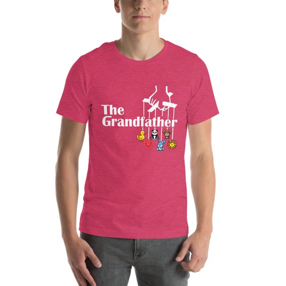 The Grandfather Men's Unisex t-shirt (Heather Raspberry, S)