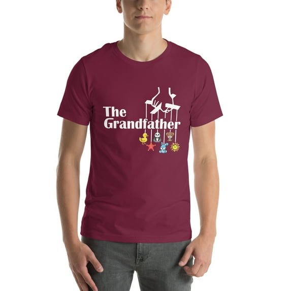 The Grandfather Men's Unisex t-shirt (Maroon, XS)